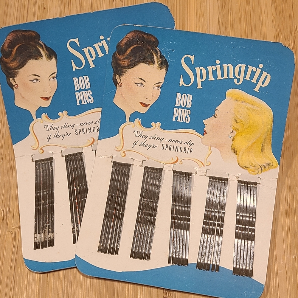 Set of 2 vintage Bobby Pins
